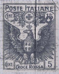 Poste Italiane Stamp-Blue