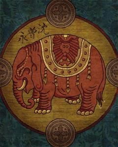 Asian Medallions - Elephant