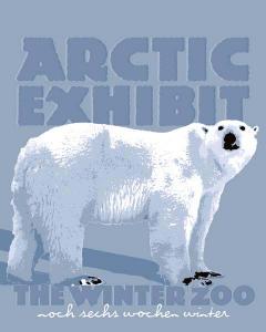Polar Bear Zoo Poster