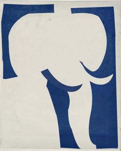 Cut Paper Elephant