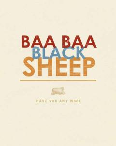 Baa  Baa Black Sheep