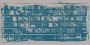 Ink Pressed Keyboard