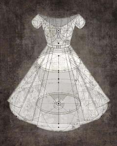 Diagrammatic Dress White