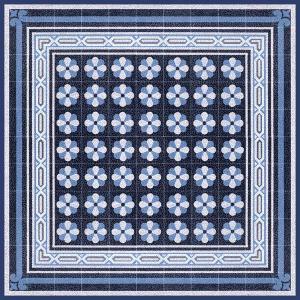Italian Mosaic in Blue IV