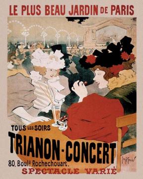 Poster for the Trianon Concert
