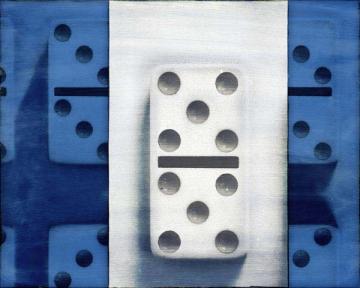 Dominoes - Blue