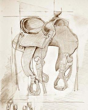 Saddle Sketch 1