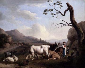 A Peasant Family w/ Animals