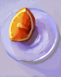 Orange Pastel 2