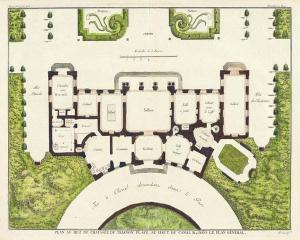 Plan au Rez de Chaussee du Trianon Place