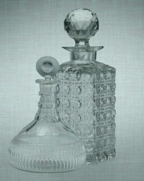 French Ship Decanters