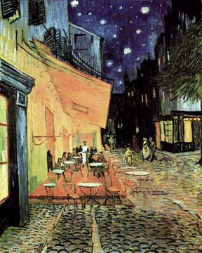 The Cafe Terrace at Night