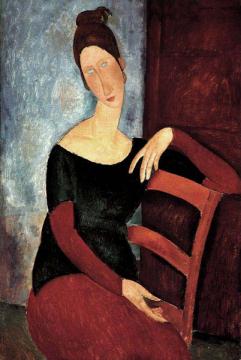 Portrait of the Artist's Wife Jeanne Hebuterne
