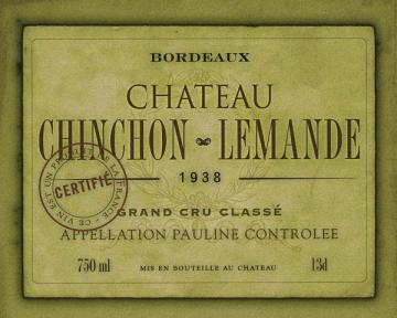 Chateau Chinchon Lemande