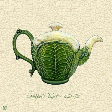 Cauliflower Teapot