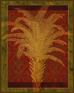 Framed Patterned Palm