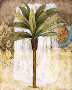 Palms with Fresco IV
