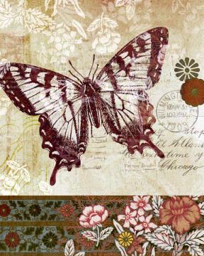 Patterned Butterfly Two