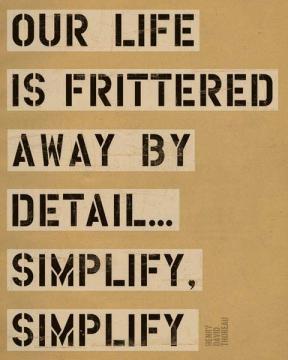 Our Life Is Frittered...