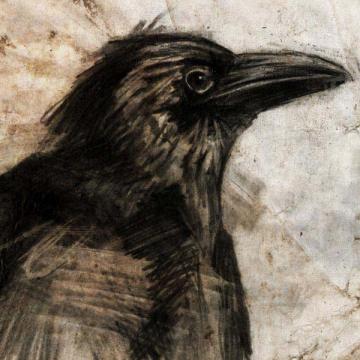 Stone-Litho Crow