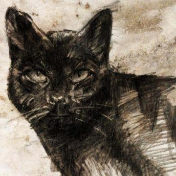 Stone-Litho Cat