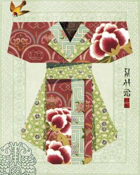 Colorful Kimono Three