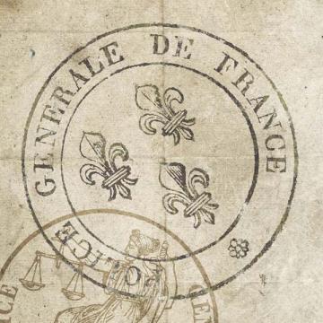 French Document Stamp 2