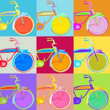 Pop Art Bicycle