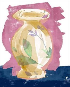 Painted Vase 1
