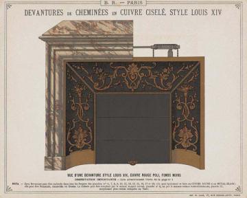 Fireplace Rendering & Louis XIV