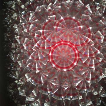Kaleidoscope in Red I