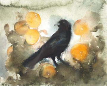 Orange Crow