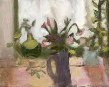 Pitcher Of Flowers