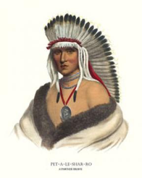 Petalesharro, A Pawnee Brave
